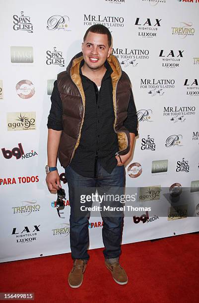 Singer Mafia attends the 13th Annual Latin GRAMMY Awards After-party at LAX Nightclub on November 15, 2012 in Las Vegas, Nevada.