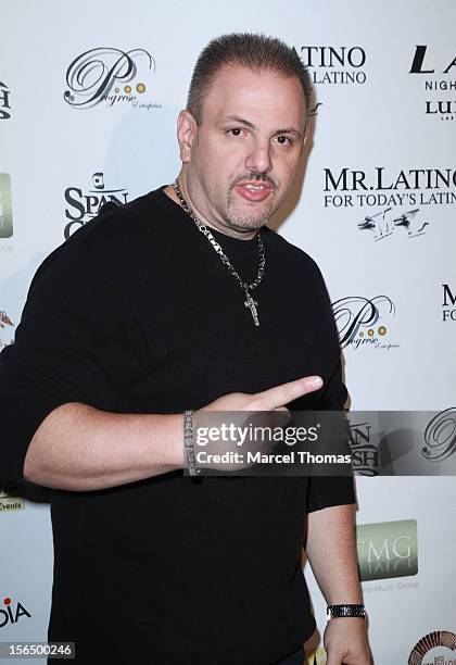 Jammy Johnny Caride attends the 13th Annual Latin GRAMMY Awards After-party at LAX Nightclub on November 15, 2012 in Las Vegas, Nevada.