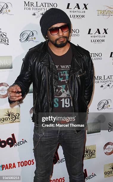 Singer Curevo attends the 13th Annual Latin GRAMMY Awards After-party at LAX Nightclub on November 15, 2012 in Las Vegas, Nevada.