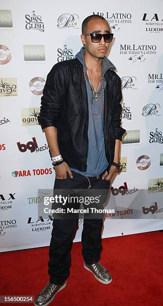 Rapper Tracy 'Little Ice" Marrow jr attends the 13th Annual Latin GRAMMY Awards After-party at LAX Nightclub on November 15, 2012 in Las Vegas,...