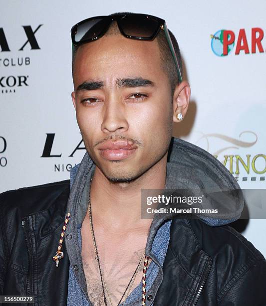 Rapper Tracy 'Little Ice" Marrow jr attends the 13th Annual Latin GRAMMY Awards After-party at LAX Nightclub on November 15, 2012 in Las Vegas,...