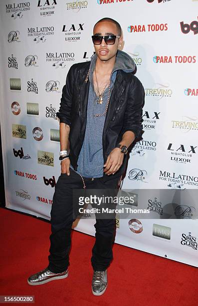 Rapper Tracy 'Little Ice" Marrow jr attends the 13th Annual Latin GRAMMY Awards After-party at LAX Nightclub on November 15, 2012 in Las Vegas,...