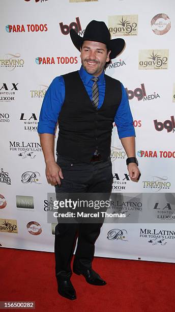 Singer Nash attends the 13th Annual Latin GRAMMY Awards After-party at LAX Nightclub on November 15, 2012 in Las Vegas, Nevada.