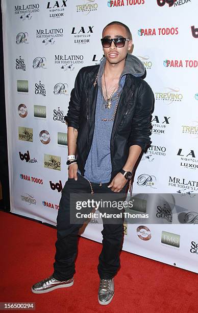 Rapper Tracy 'Little Ice" Marrow jr attends the 13th Annual Latin GRAMMY Awards After-party at LAX Nightclub on November 15, 2012 in Las Vegas,...