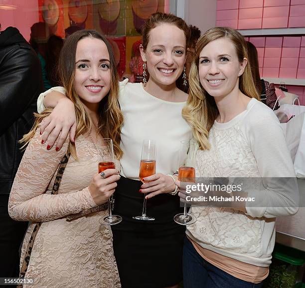 Guests attend the Los Angeles Grand Opening of Georgetown Cupcake Los Angeles on November 15, 2012 in Los Angeles, California.