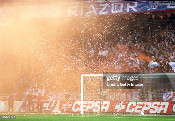 Estadio Municipal de Riazor home of Deportivo La Coruna during the Spanish Primera Liga match between Deportivo La Coruna and Celta Vigo played at...