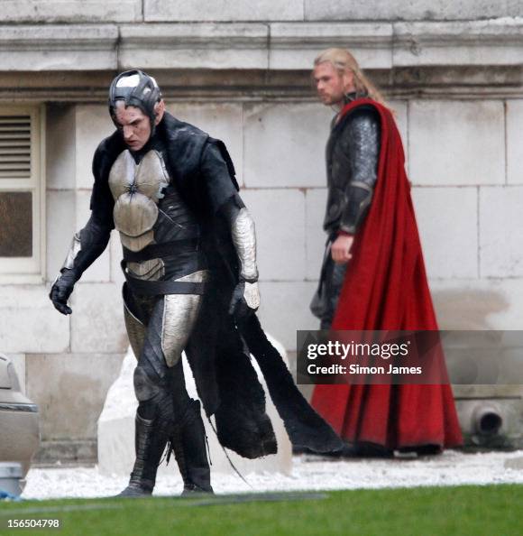 Set Of 'Thor 2' Sightings In London - November 16, 2012 Set Of 'Thor 2' Sightings In London - November 16, 2012