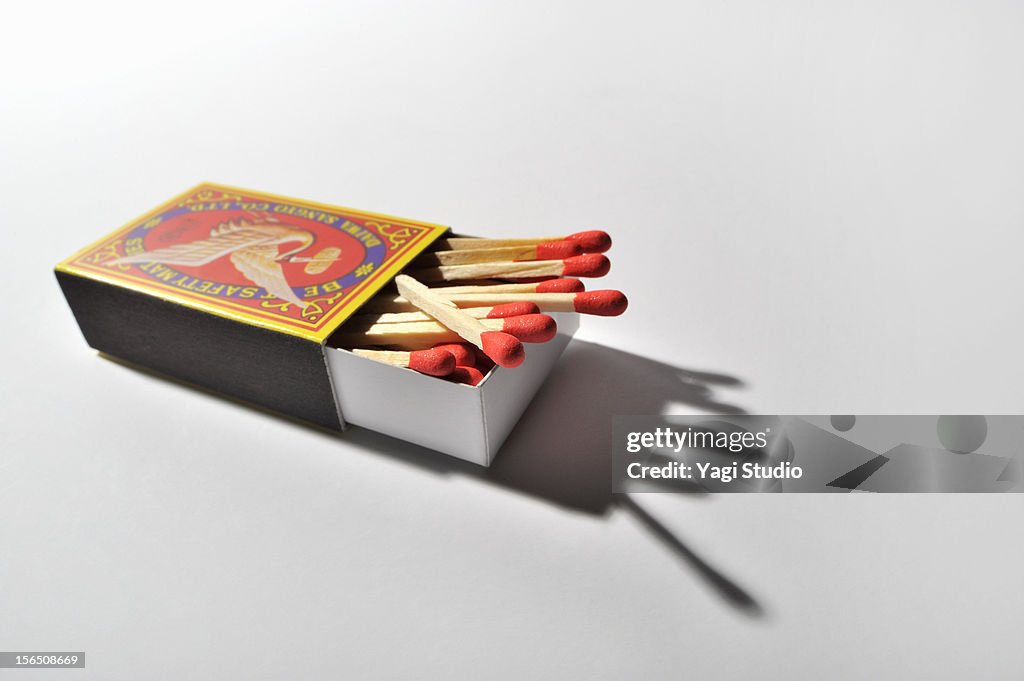 The match which is in the pack of matches