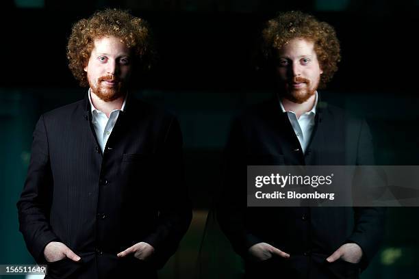 Edward Saatchi, chief executive officer of NationalField, poses for a photograph following a Bloomberg Television in London, U.K., on Friday, Nov....