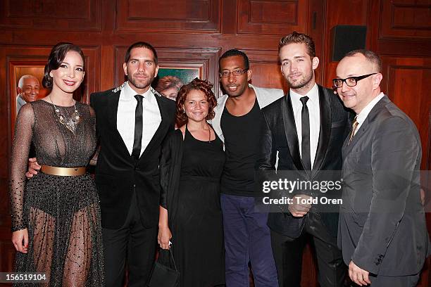 Marta Gonzalez, Arap Bethke, Johnnie Morales, Mauricio Henao, and Juan Carlos Arciniegas pose at the 6th Annual Dominican Republic Global Film...