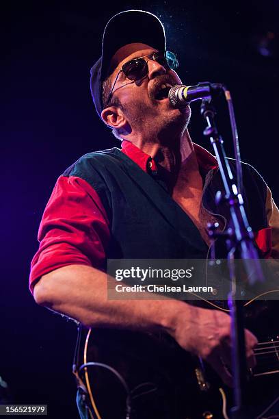 Musician Matt Sweeney performs at Petty Fest at El Rey Theatre on November 15, 2012 in Los Angeles, California.