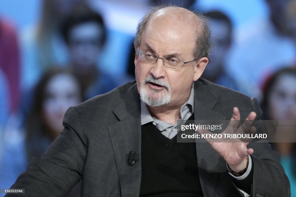 FRANCE-MEDIA-TELEVISION-RUSHDIE