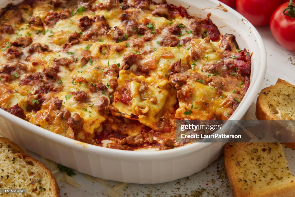 Faule Lasagne mit Ravioli