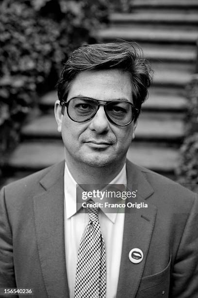 Director Roman Coppola poses for a portrait session at the Hotel De Russie during the 7th Rome Film Festival on November 16, 2012 in Rome, Italy.