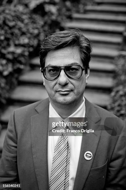 Director Roman Coppola poses for a portrait session at the Hotel De Russie during the 7th Rome Film Festival on November 16, 2012 in Rome, Italy.