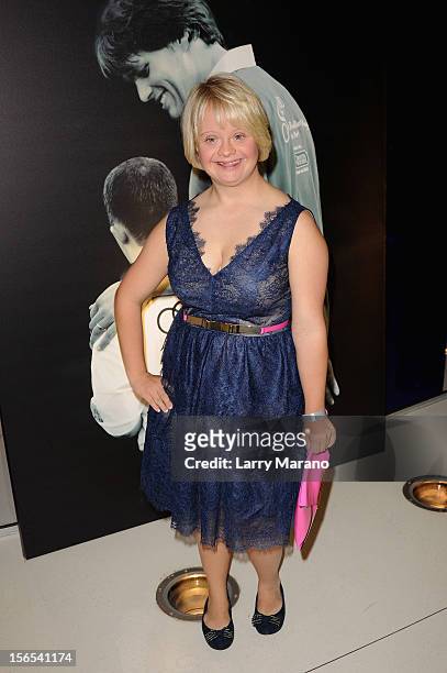 Actress Lauren Potter attends the Zenith Watches Best Buddies Miami Gala at Marlins Park on November 16, 2012 in Miami, Florida.