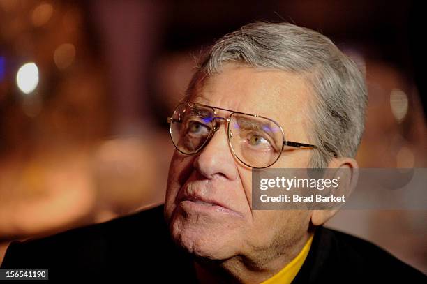 Actor Jerry Lewis attends 2012 SASS Foundation Gala Dinner Honoring Jerry Lewisat Three Sixty on November 16, 2012 in New York City.