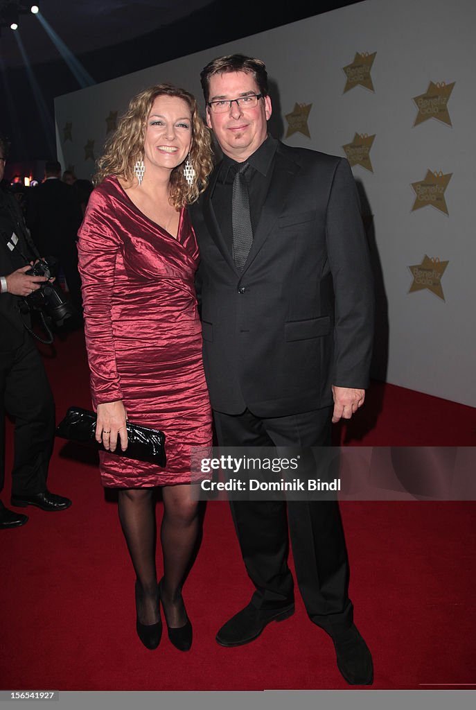 Bettina Tietjen and Udo Tietjen attend the McDonalds Charity Gala on