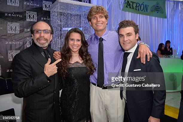 Bernie Yuman and Anthony Shriver attend the Zenith Watches Best Buddies Miami Gala at Marlins Park on November 16, 2012 in Miami, Florida.