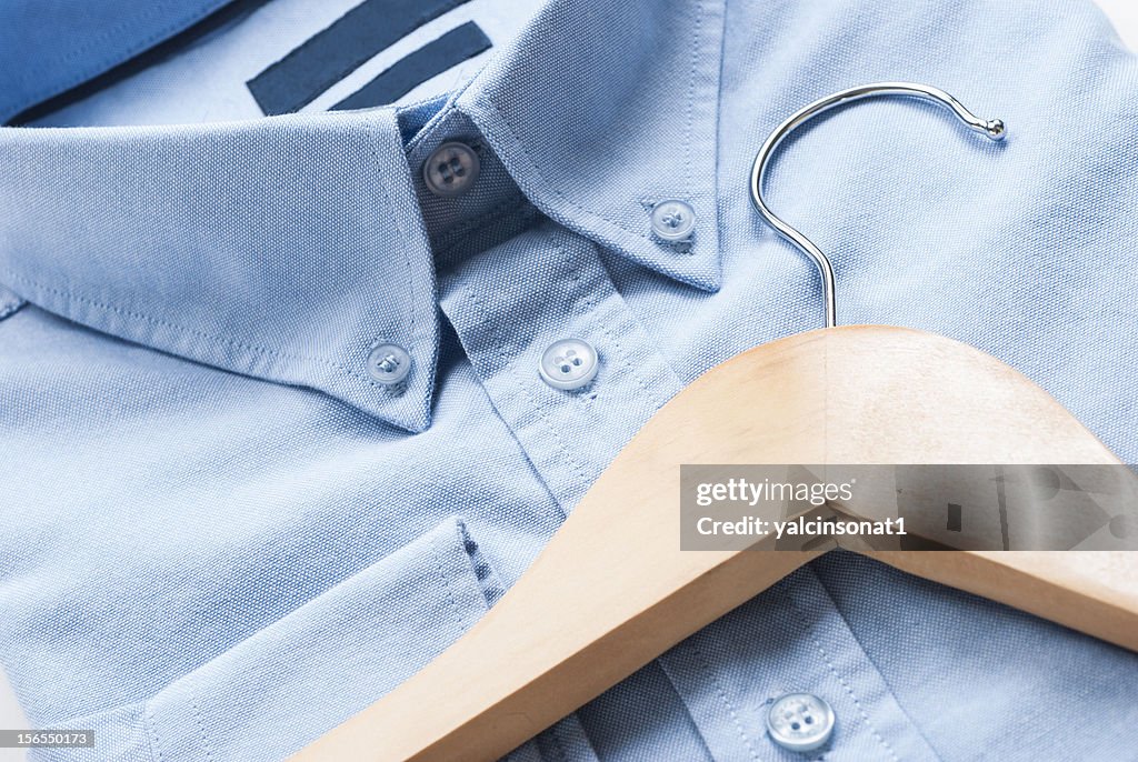 Shirt and cloth hanger