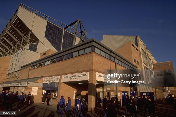 General view of Filbert Street, home of Leicester City FC, in Leicester, England. \ Mandatory Credit: Allsport UK /Allsport