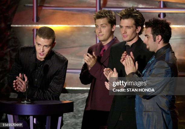 Nsync Mj 2,512 Nsync 2001 Photos & High Res Pictures - Getty Images