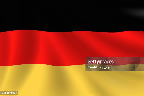 flag of germany. german flag. vector flag background. stock illustration - german flag wallpaper stock illustrations