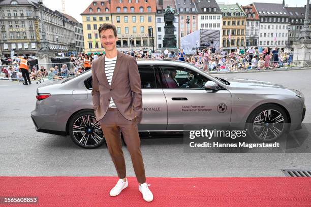 Florian David Fitz attends "Oper Fuer Alle" as part of the Munich Opera Festival 2023 at Bayerische Staatsoper on July 23, 2023 in Munich, Germany.