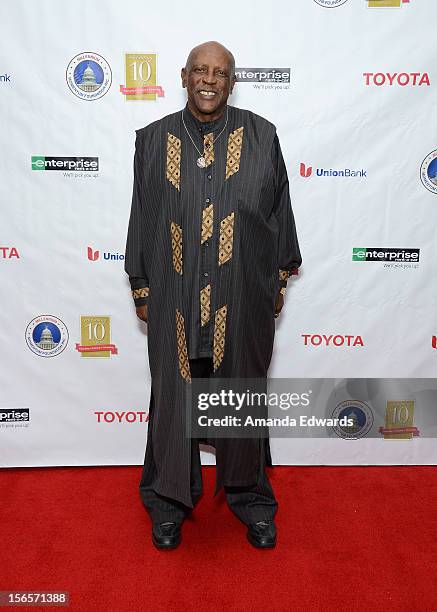 Actor Louis Gossett Jr. Arrives at the 10th Annual Opening Doors Awards benefiting the Millennium Momentum Foundation at Dorothy Chandler Pavilion on...