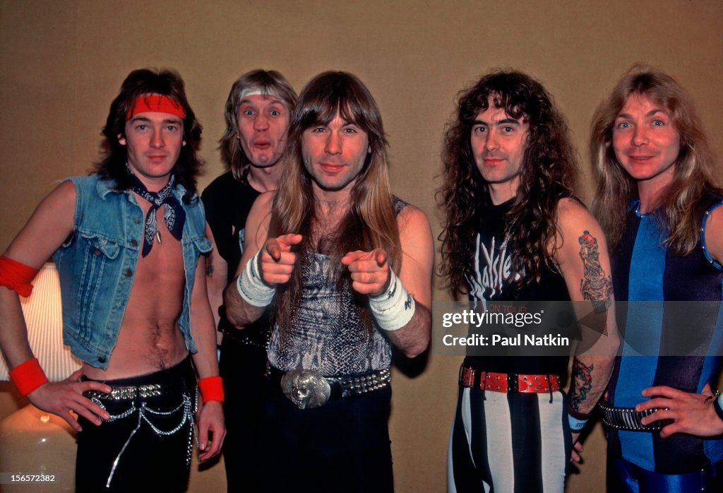 Iron Maiden Backstage