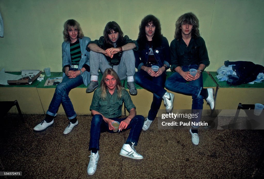 Iron Maiden Backstage