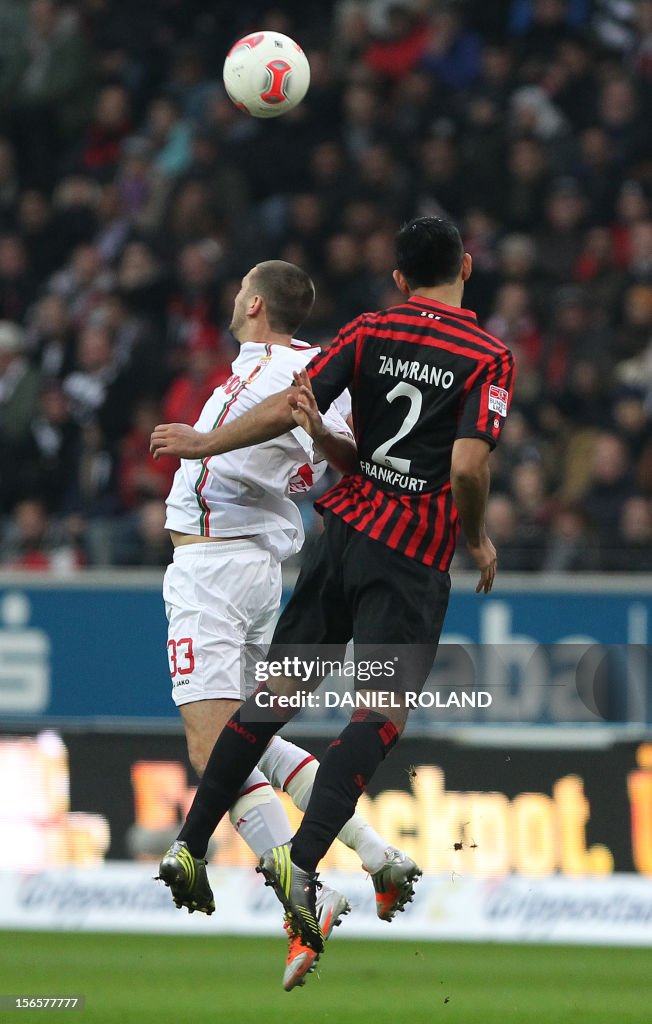 FBL-GER-BUNDESLIGA-FRANKFURT-AUGSBURG