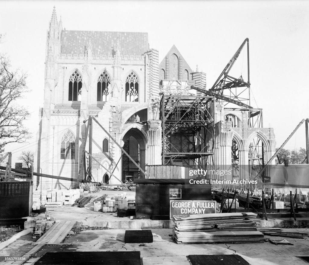 The National Cathedral Under Construction