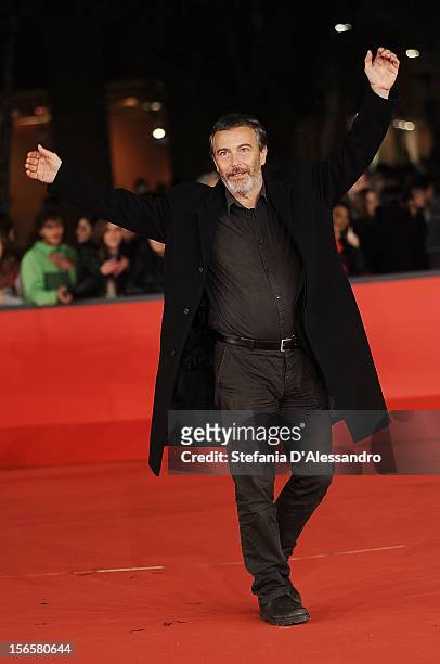 Paolo Sassanelli attends 'Cosimo E Nicole' Premiere during The 7th Rome Film Festival on November 16, 2012 in Rome, Italy.