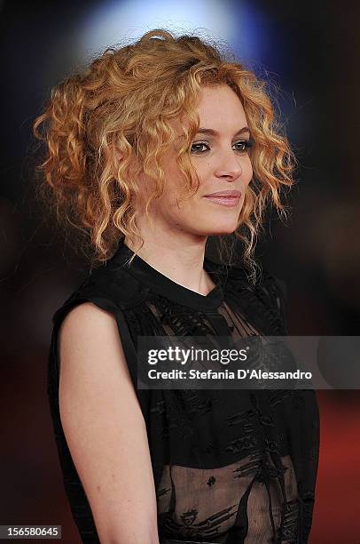 Miriam Dalmazio attends 'Cosimo E Nicole' Premiere during The 7th Rome Film Festival on November 16, 2012 in Rome, Italy.