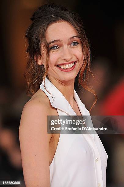 Clara Ponsot attends 'Cosimo E Nicole' Premiere during The 7th Rome Film Festival on November 16, 2012 in Rome, Italy.