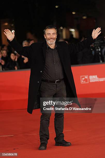 Paolo Sassanelli attends 'Cosimo E Nicole' Premiere during The 7th Rome Film Festival on November 16, 2012 in Rome, Italy.