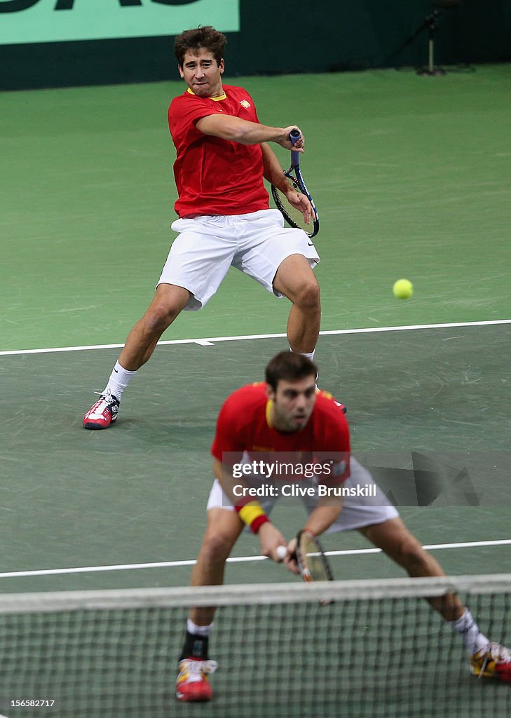 Czech Republic v Spain - Davis Cup World Group Final - Day Two