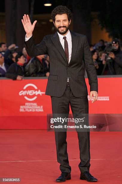 Actor Francesco Scianna attends the 'Giuseppe Tornatore: Ogni Film Un'Opera Prima' Premiere during the 7th Rome Film Festival at Auditorium Parco...