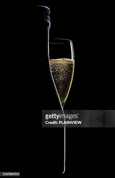 champagne;! - bottle photos et images de collection