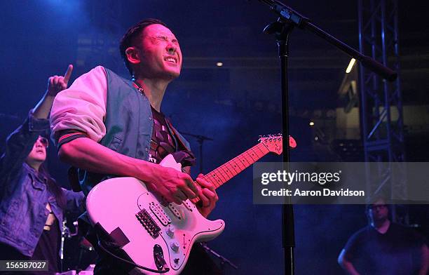 Kev Nish of the Far East Movement attends Zenith Watches Best Buddies Miami Gala at Marlins Park on November 16, 2012 in Miami, Florida.