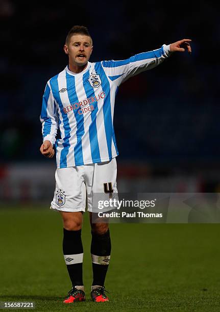 Oliver Norwood of Huddersfield Town during the npower Championship match between Huddersfield Town and Brighton & Hove Albion at the John Smith's...