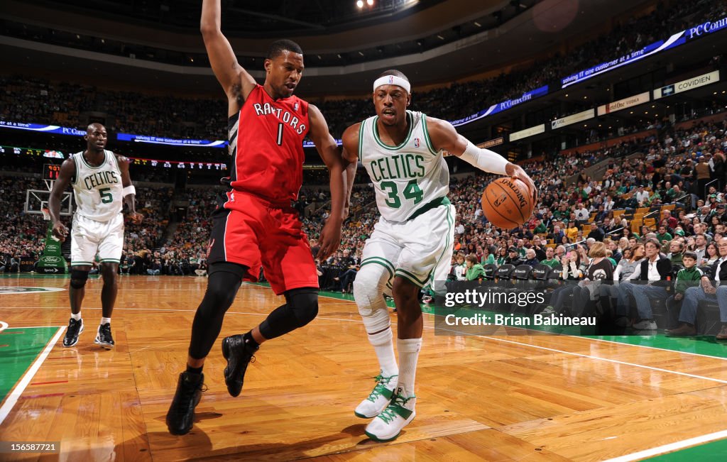 Toronto Raptors v Boston Celtics