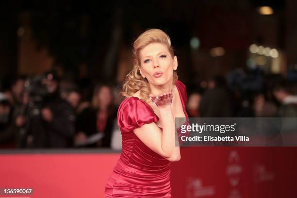 Actress Katheryn Winnick attends the Closing Ceremony during the 7th Rome Film Festival at Auditorium Parco Della Musica on November 17, 2012 in...