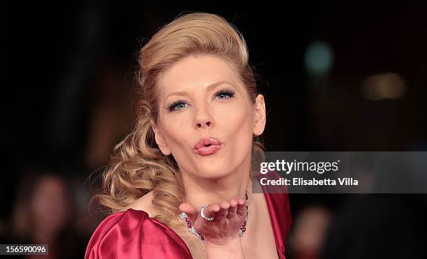 Actress Katheryn Winnick attends the Closing Ceremony during the 7th Rome Film Festival at Auditorium Parco Della Musica on November 17, 2012 in...