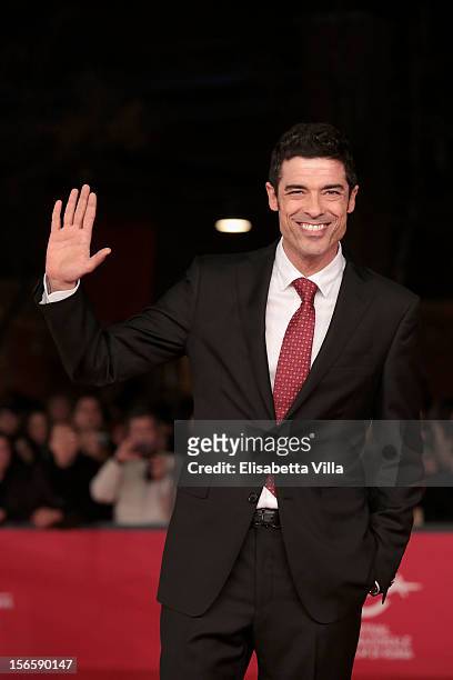 Alessandro Gassman attends the Closing Ceremony during the 7th Rome Film Festival at Auditorium Parco Della Musica on November 17, 2012 in Rome,...