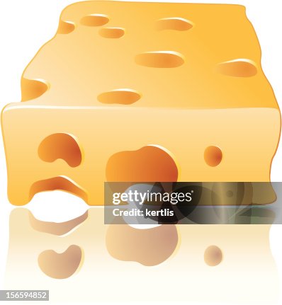 Cheese for the mouse vector Cheese for the mouse vector