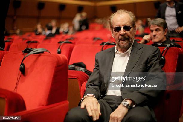 Director Larry Clark attends the Awards Ceremony at the 7th Rome Film Festival at Auditorium Parco Della Musica on November 17, 2012 in Rome, Italy.