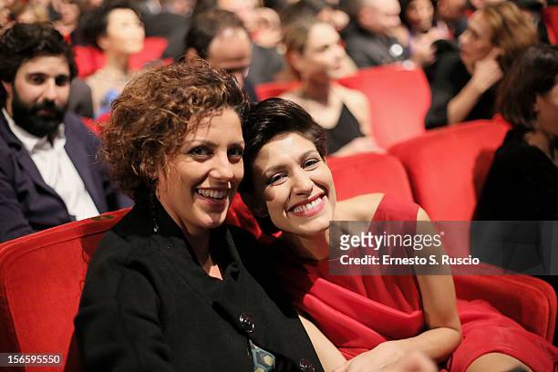 Giulia Bevilacqua attends the Awards Ceremony at the 7th Rome Film Festival at Auditorium Parco Della Musica on November 17, 2012 in Rome, Italy.