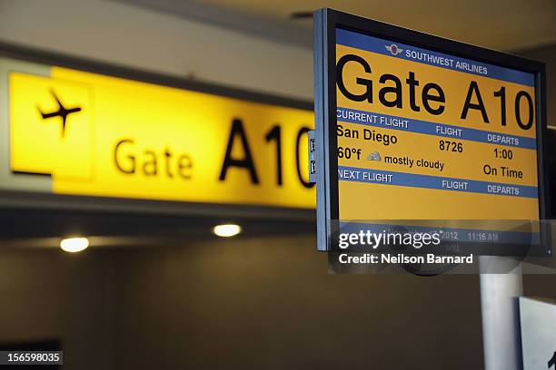 General view of atmosphere of sixty orphaned dogs and cats who are being flown across the country from Newark Liberty International Airport on...